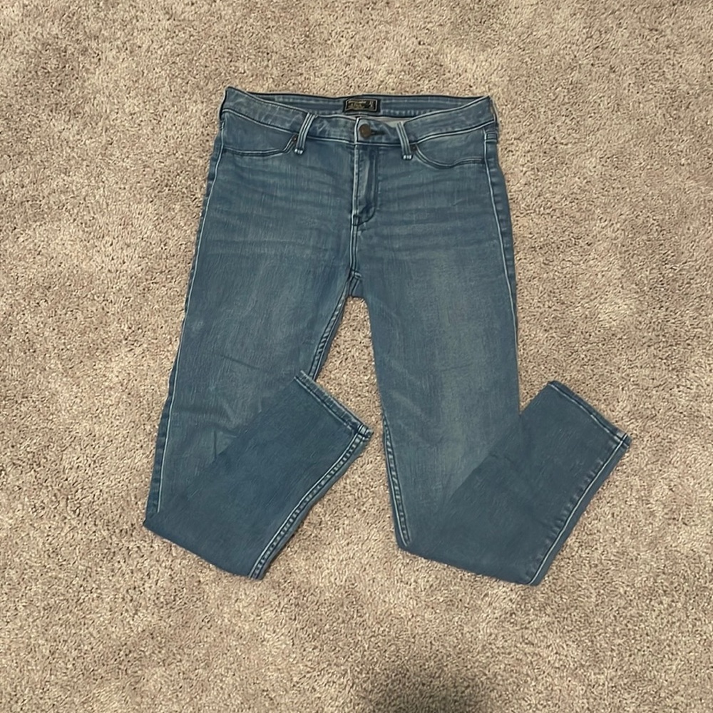 Abercrombie Womens Harper Low Rise Jean Legging